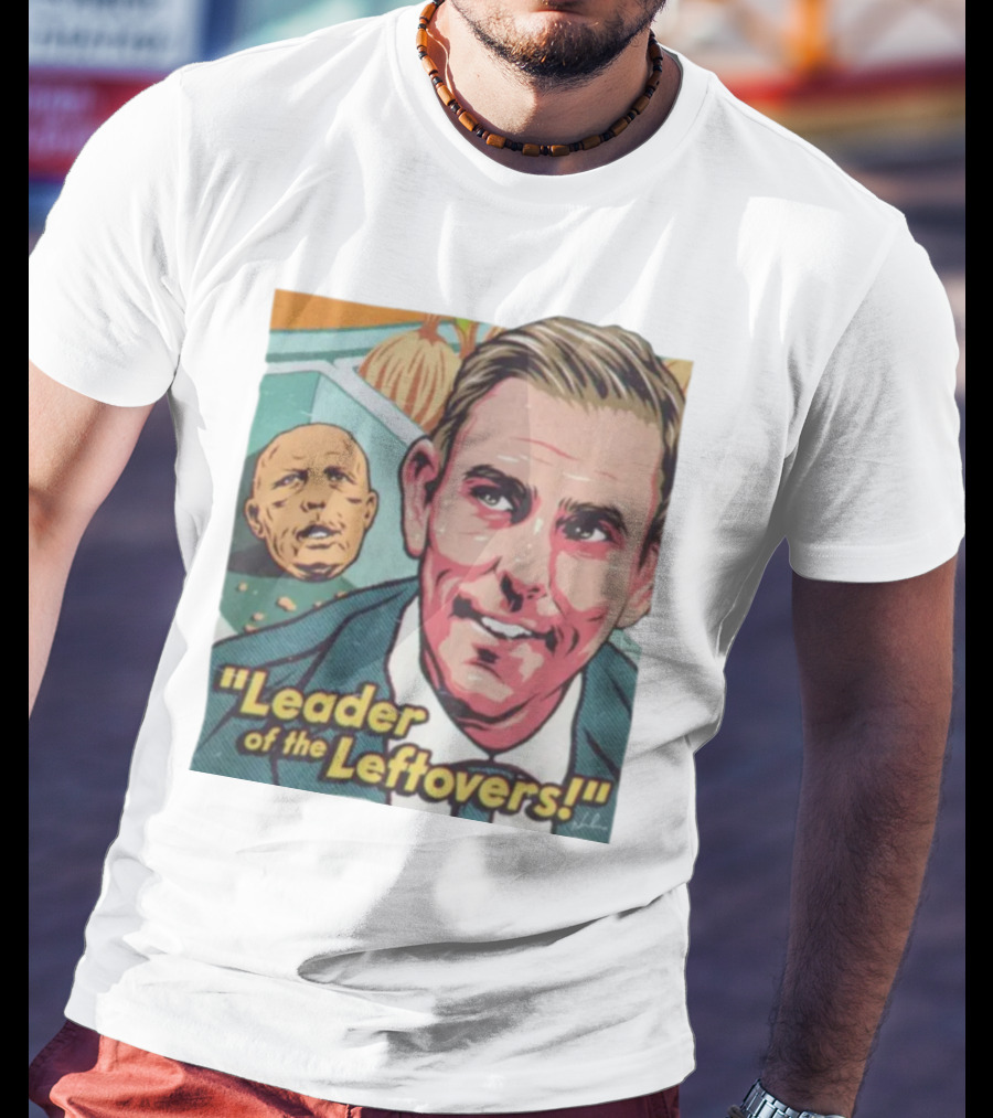 Leader Of The Leftovers Nordacious Pop Art Comic T-Shirt