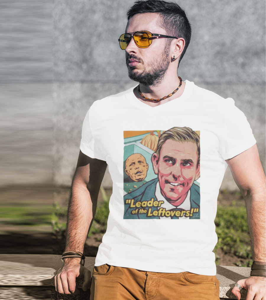 Leader Of The Leftovers Nordacious Pop Art Comic T-Shirt