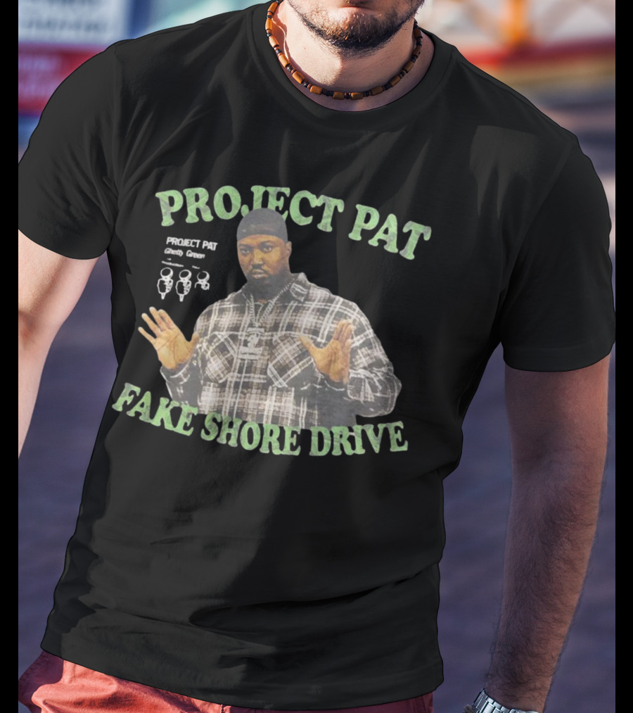 Pro.ject Pat Ghetto Green Fake Shore Drive T-Shirt