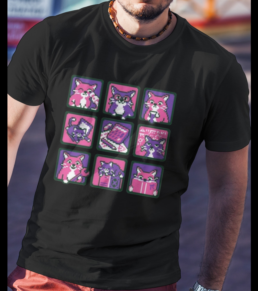 Cats In STEM With Science Jobs By Cats With Jobs T-Shirt