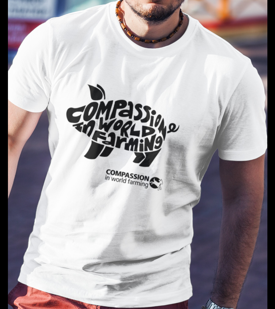 Compassion In World Farming Pig T-Shirt