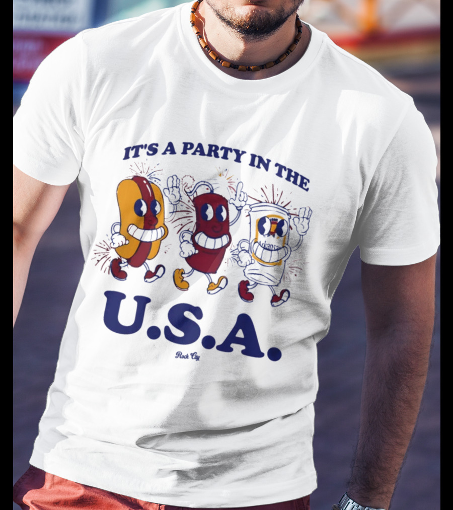 It's A Party In The U.S.A. Rock City T-Shirt
