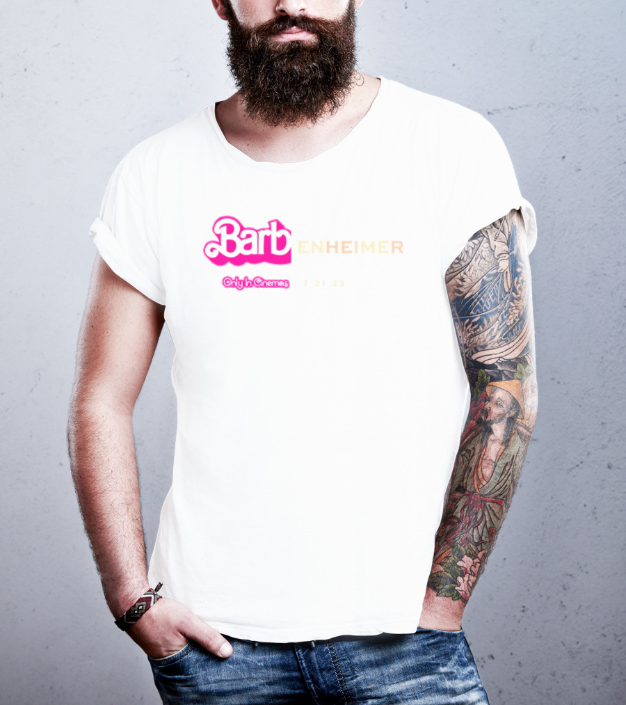 Barbenheimer Only In Cinemas 7 21 23 T-Shirt