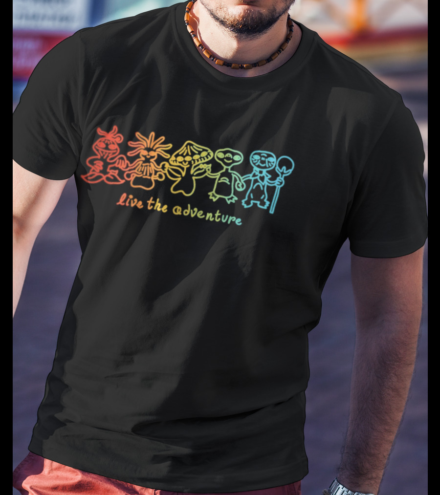 Live The Adventure E.T. And Friends 80s T-Shirt