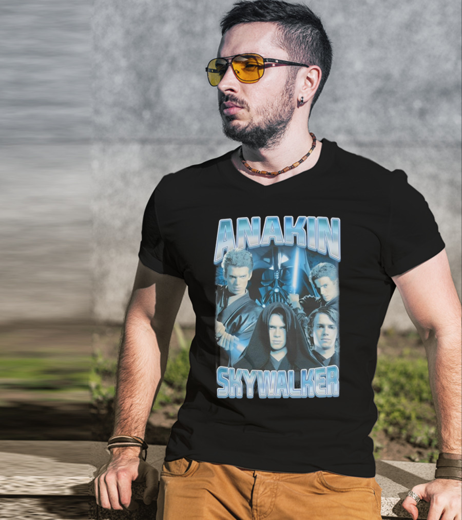 Anakin Skywalker Darth Vader Collage Hottopic T-Shirt