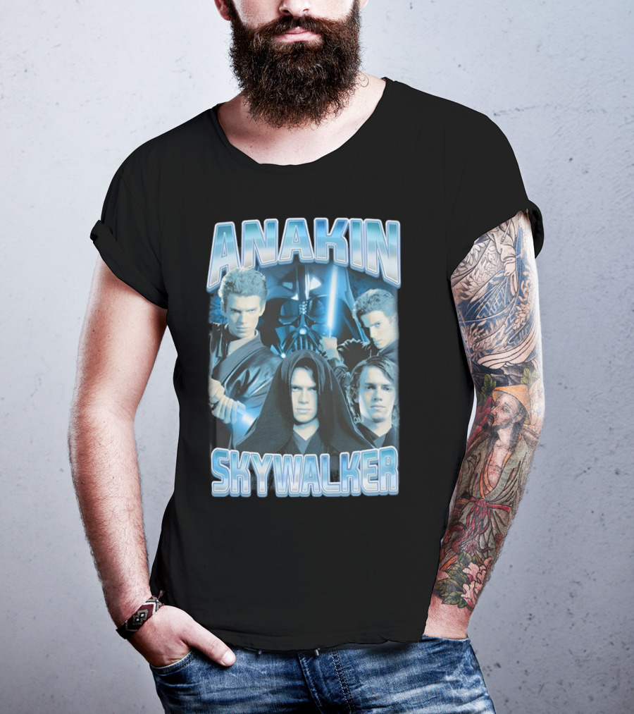 Anakin Skywalker Darth Vader Collage Hottopic T-Shirt