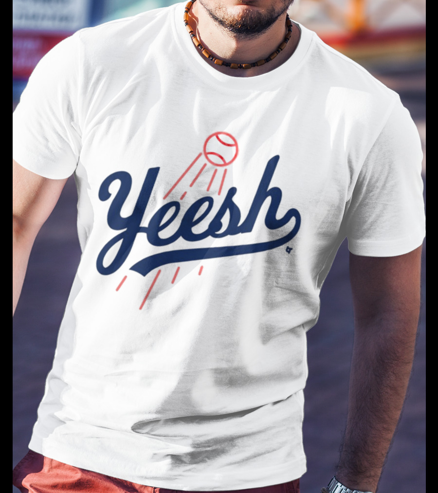 Yeesh Baseball Los Angeles Dodgers Inspired T-Shirt