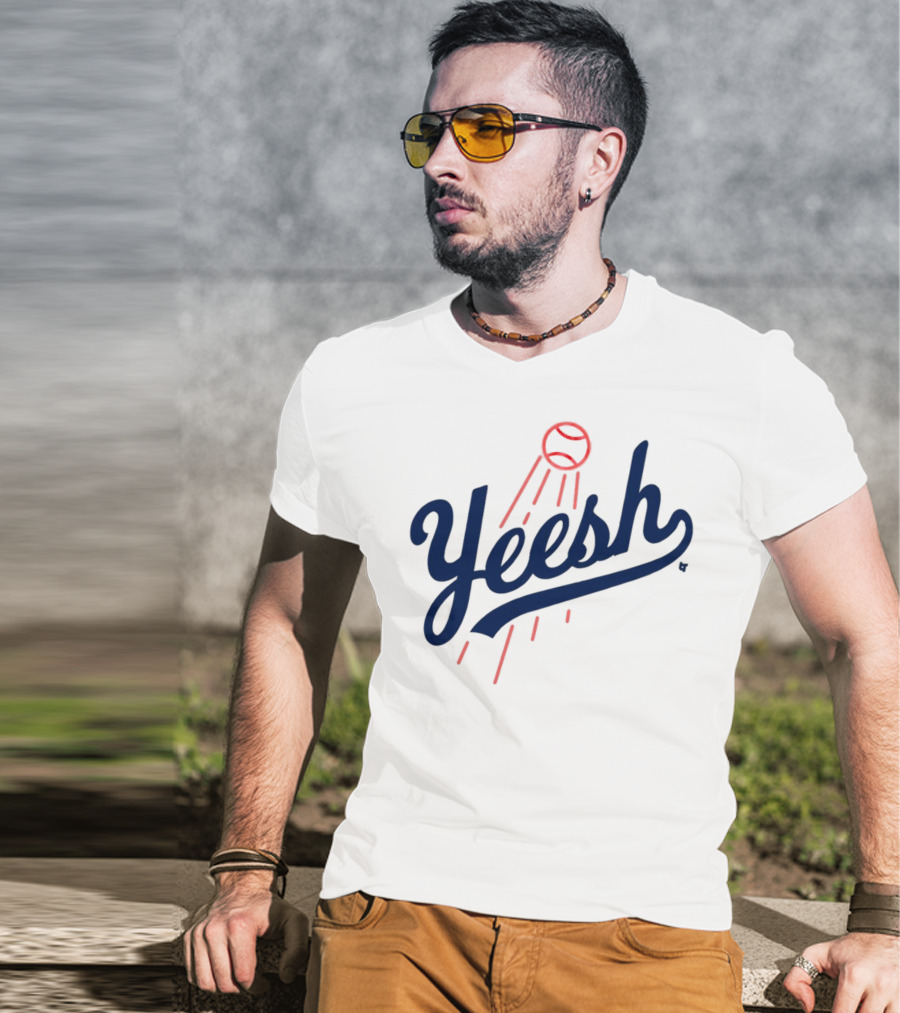 Yeesh Baseball Los Angeles Dodgers Inspired T-Shirt