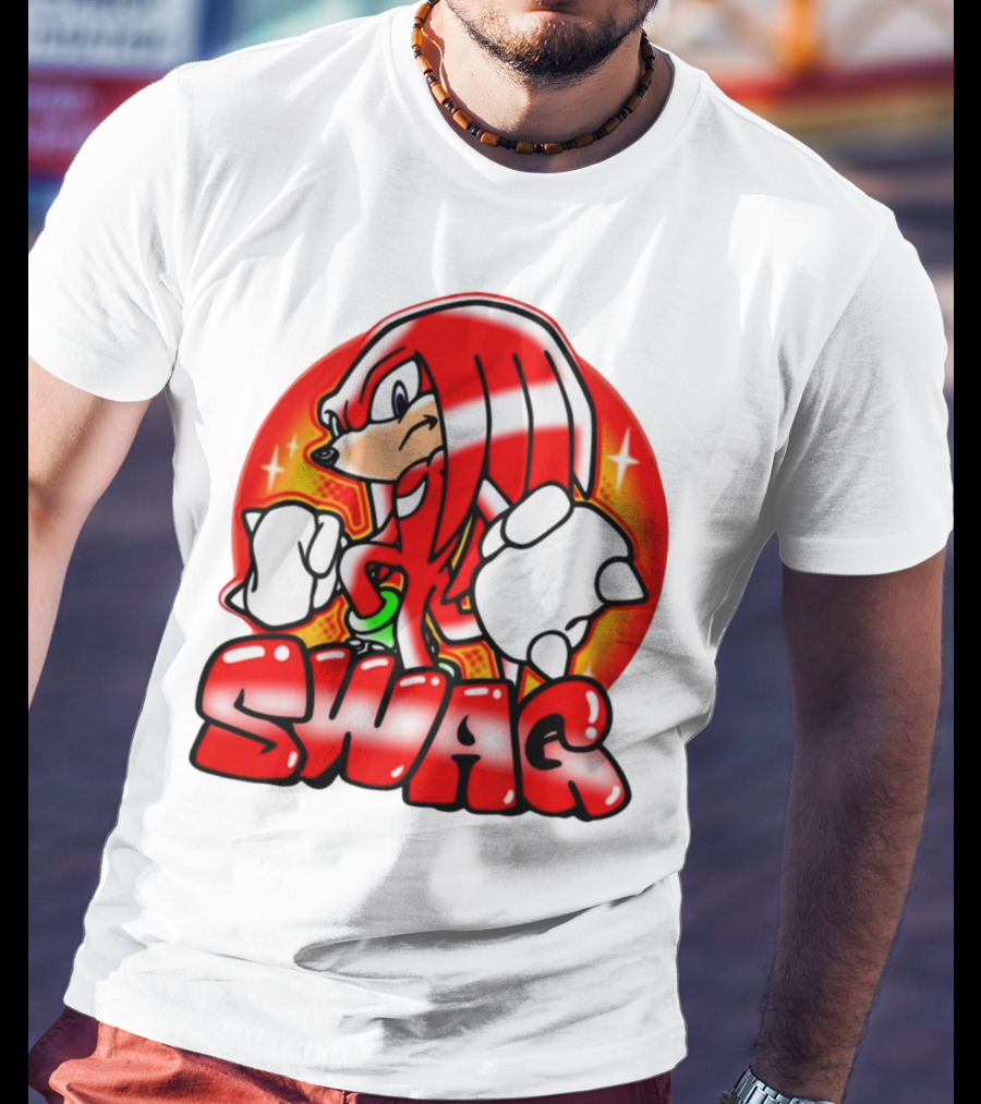 Mamono World Swaggles SWAG Red Character Power T-Shirt