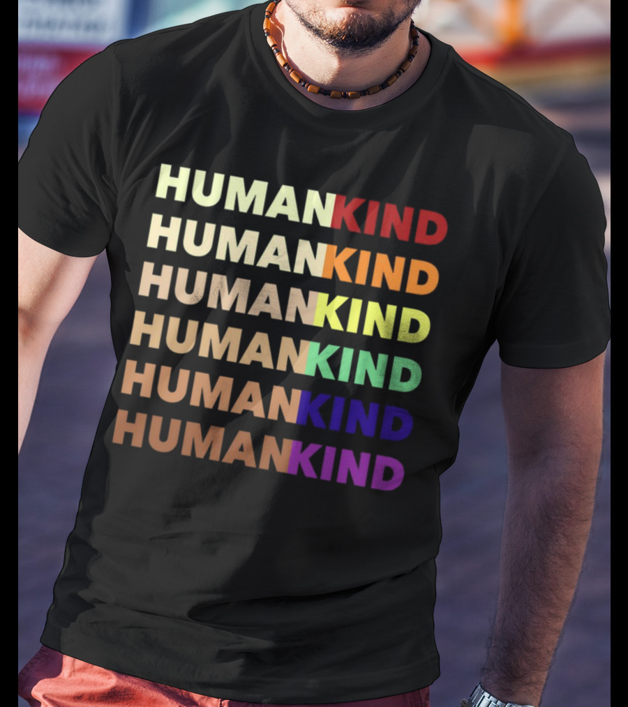 HUMANKIND Pride Rainbow Colors Diversity T-Shirt