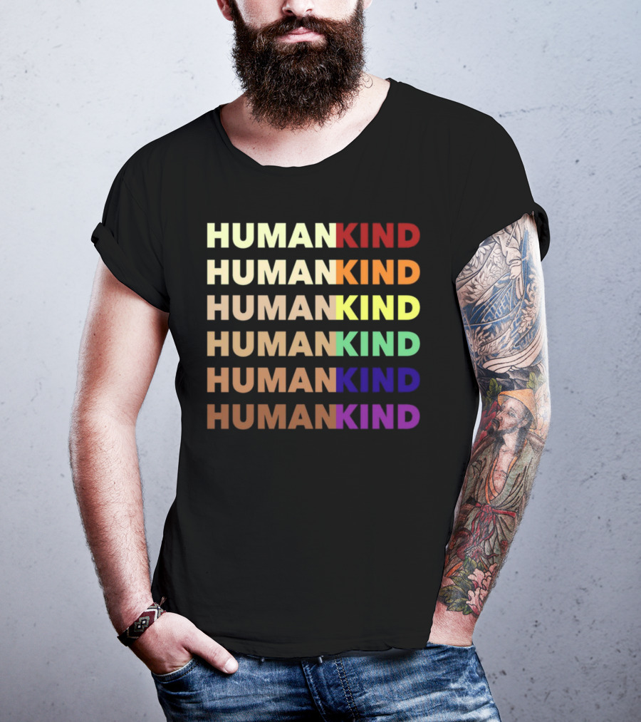 HUMANKIND Pride Rainbow Colors Diversity T-Shirt