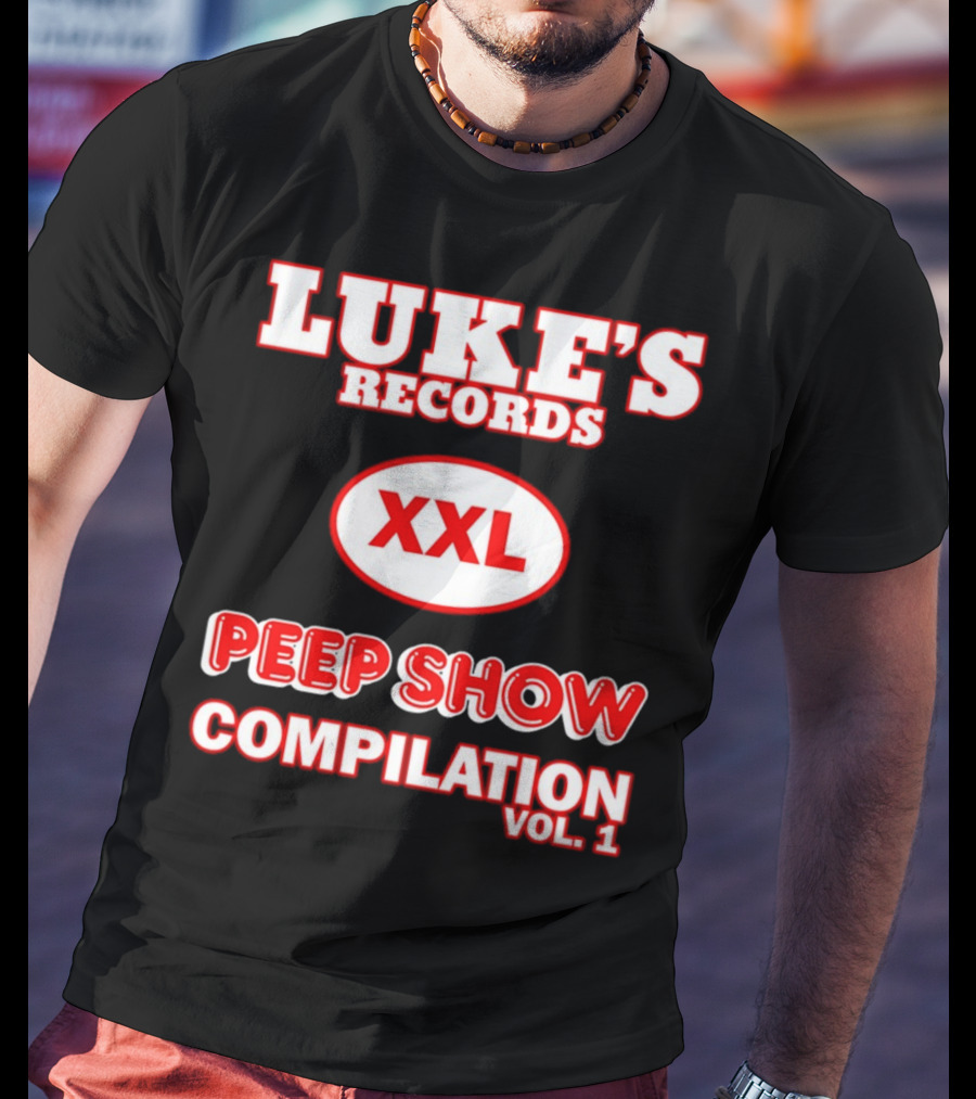 Luke's Records Xxl Peep Show Compilation Vol 1 T-Shirt