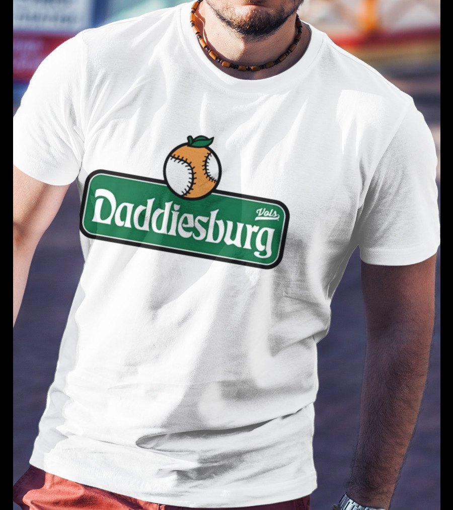 Daddiesburg Vols Baseball Orange T-Shirt