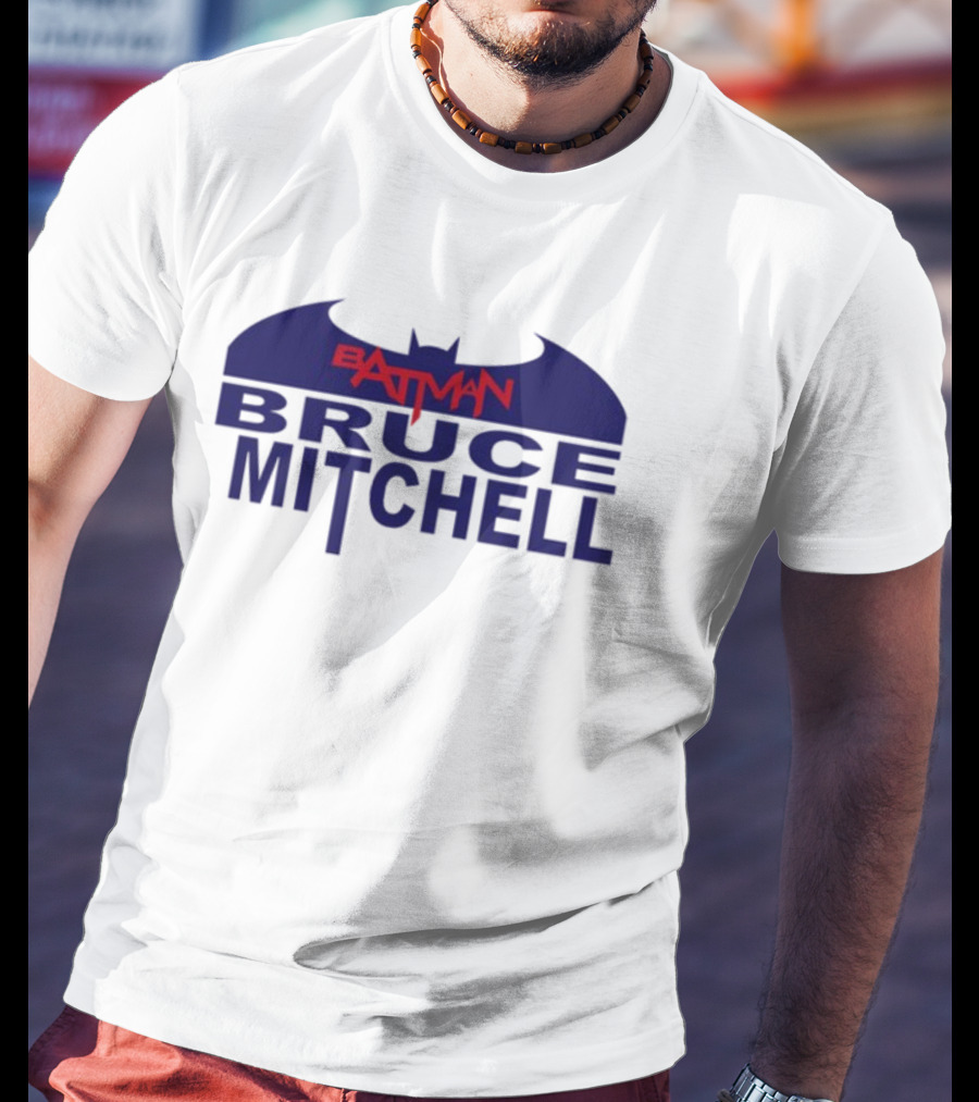 Batman Bruce Mitchell Bat T-Shirt