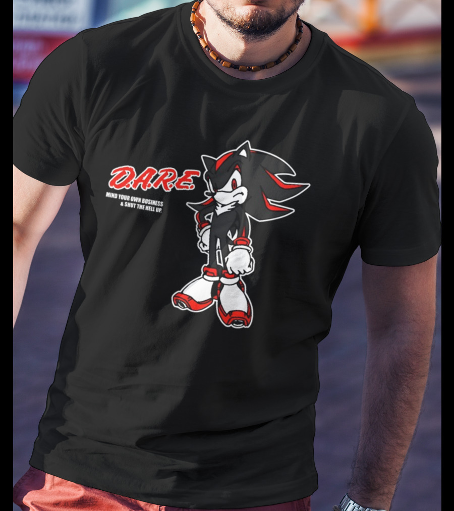D.A.R.E. Mamono Darehog Mind Your Own Business And Shut The Hell Up T-Shirt