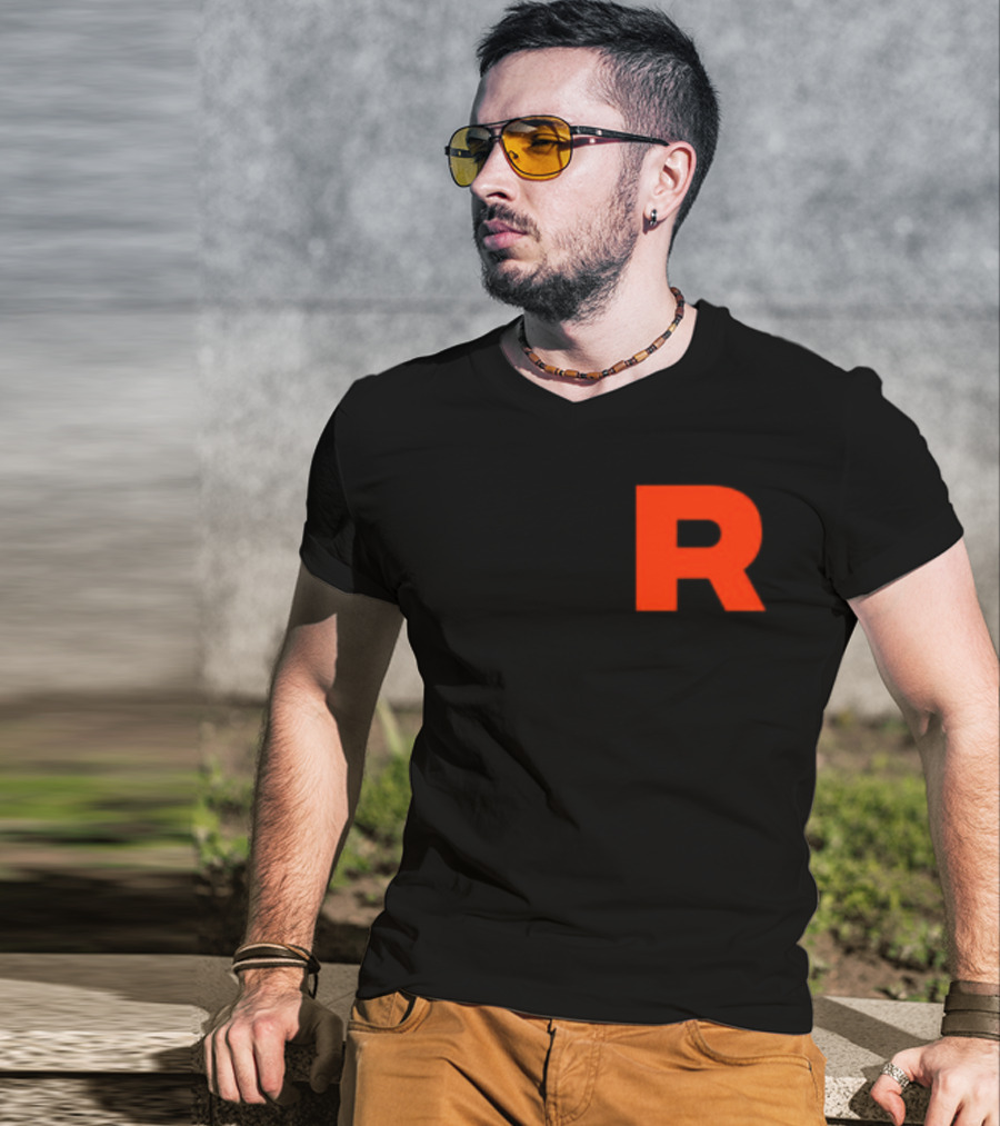 Team Rocket Red R Emblem T-Shirt