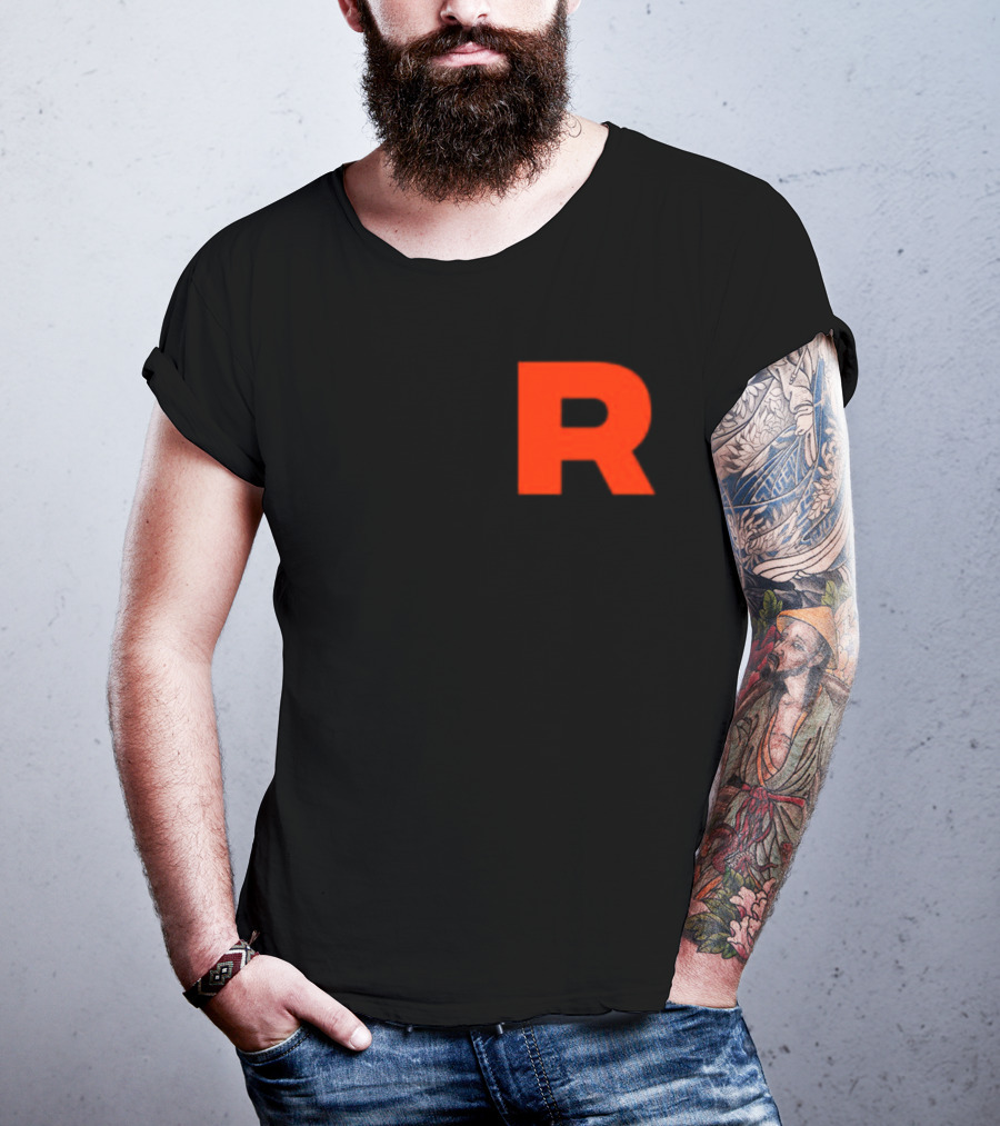 Team Rocket Red R Emblem T-Shirt
