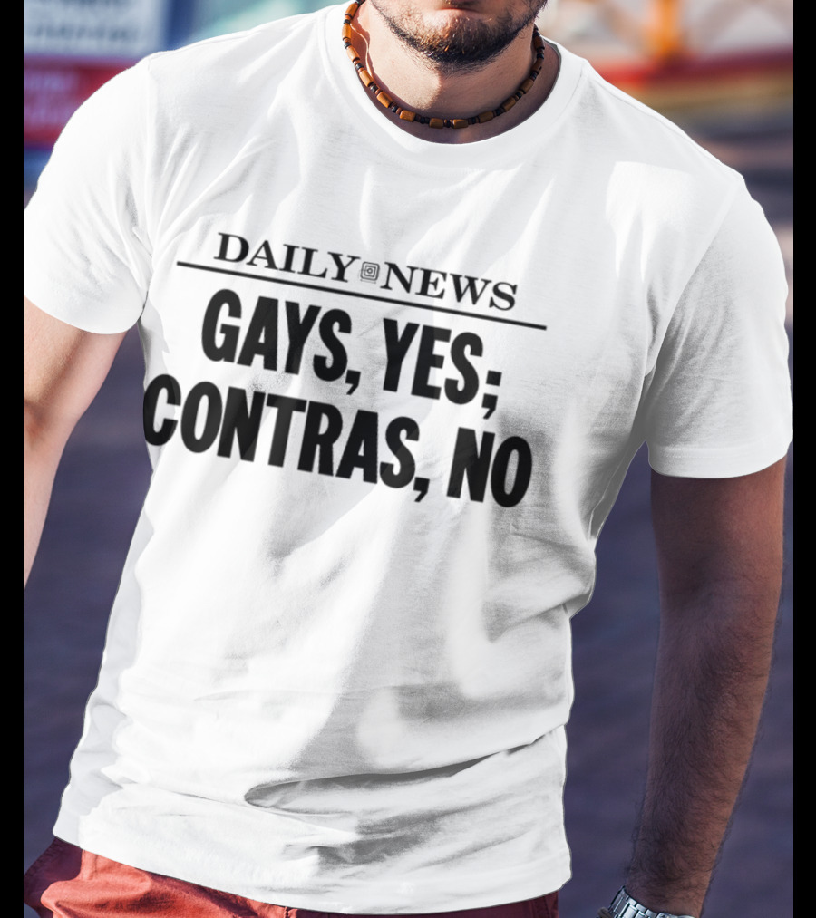 Daily News Gays Yes Contras No Hayley Williams T-Shirt