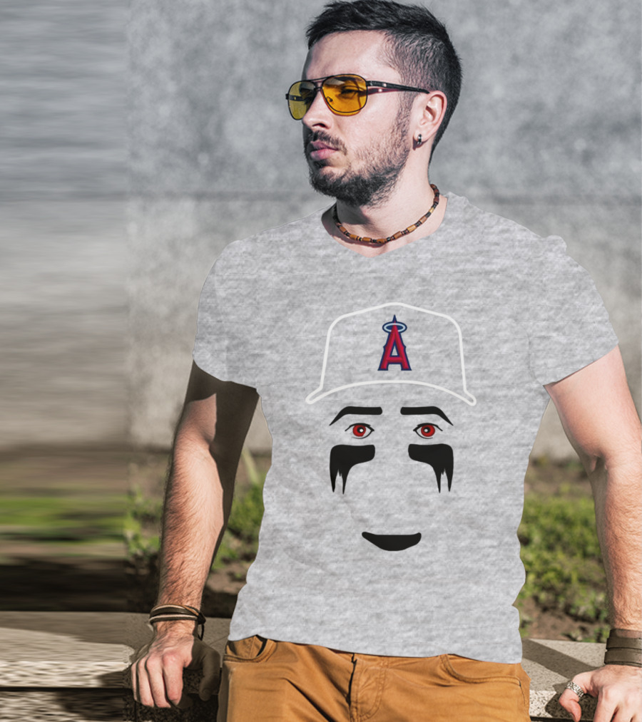 Rookie Maggie Neto Angels Creepy Red Eyes Dark Background Cap T-Shirt