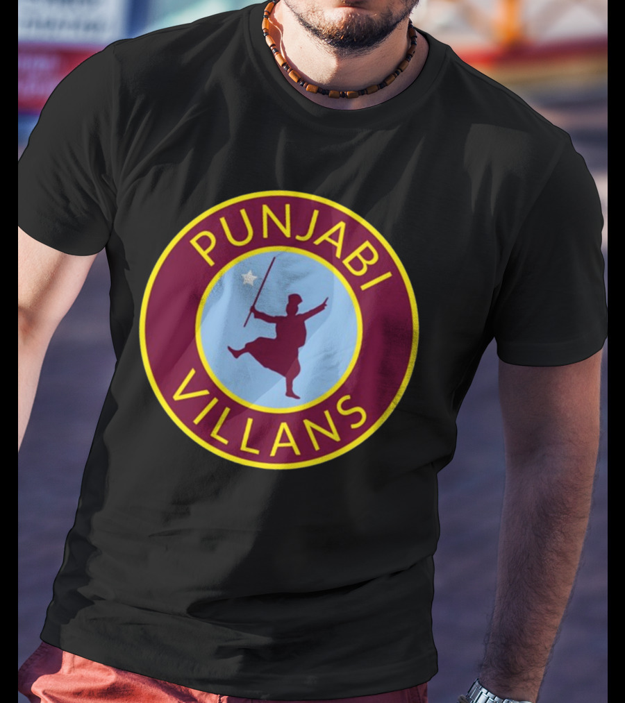 Punjabi Villans Dance Circle T-Shirt