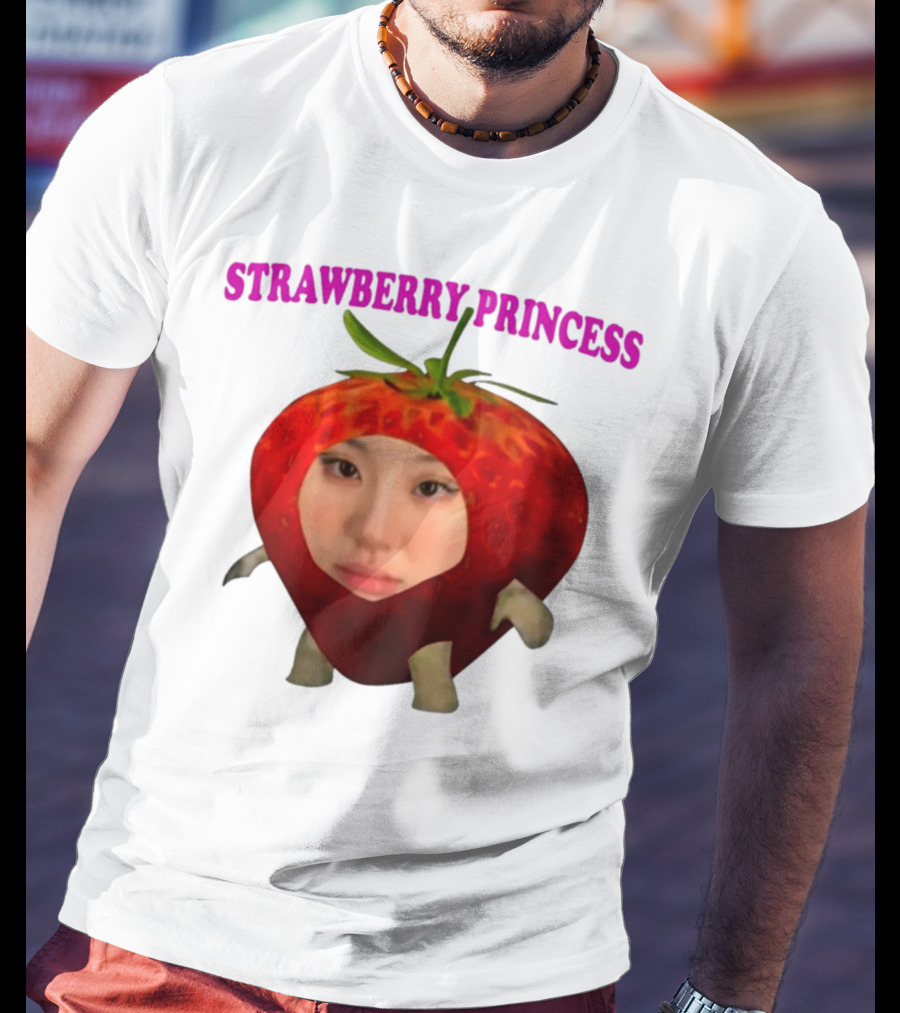 Chaeyoung Strawberry Princess In A Strawberry Costume T-Shirt