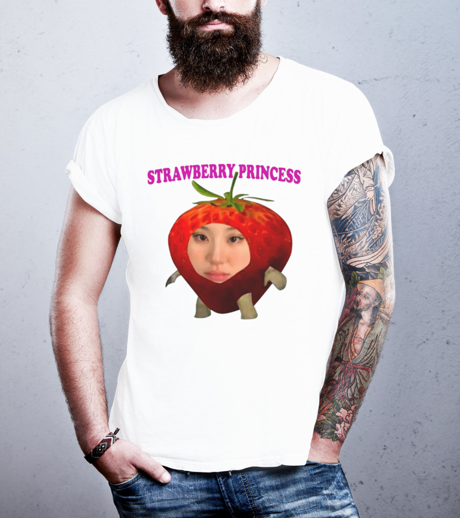Chaeyoung Strawberry Princess In A Strawberry Costume T-Shirt