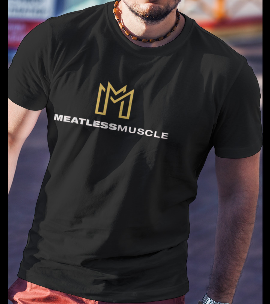 MM Meatless Muscle Icon Gold T-Shirt
