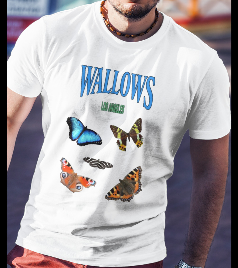 Wallows Los Angeles Butterflies T-Shirt