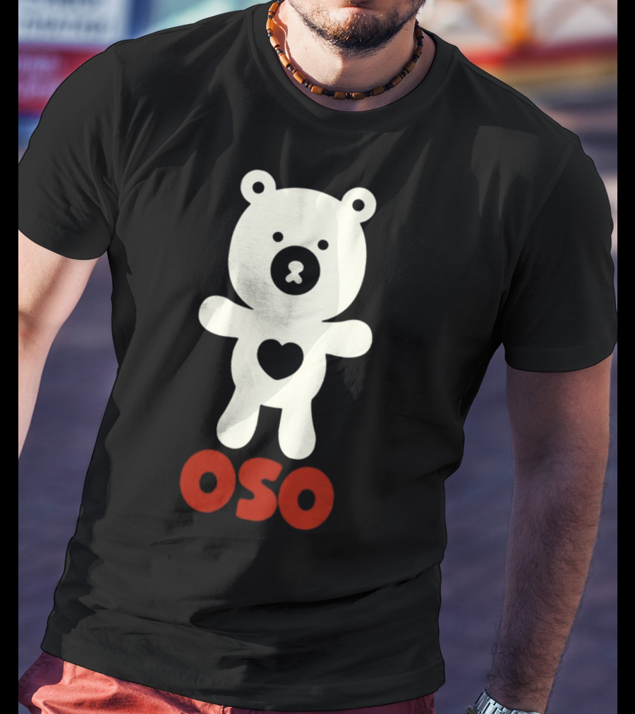 Wicked Naughty Oso Gay Bear Heart T-Shirt
