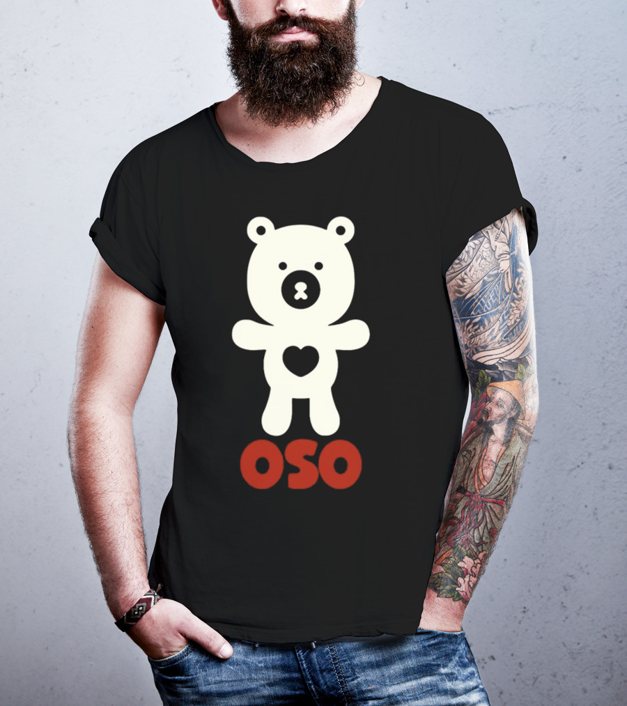 Wicked Naughty Oso Gay Bear Heart T-Shirt