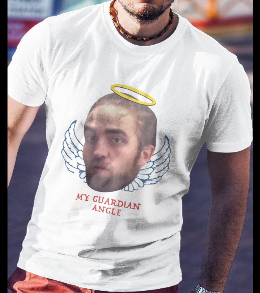 My Guardian Angle Robert Pattinson Halo Wings T-Shirt