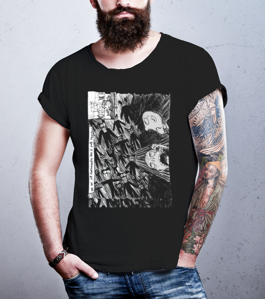 Radiohead Scribble We Are Not Scaremongering This Is Really Happening T-Shirt