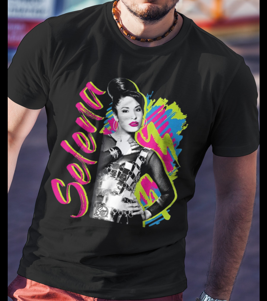 Selena Vibrant Neon T-Shirt