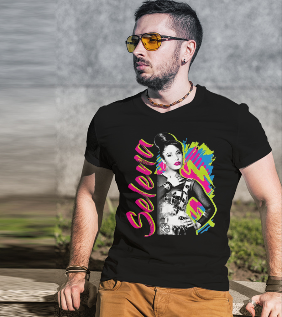 Selena Vibrant Neon T-Shirt