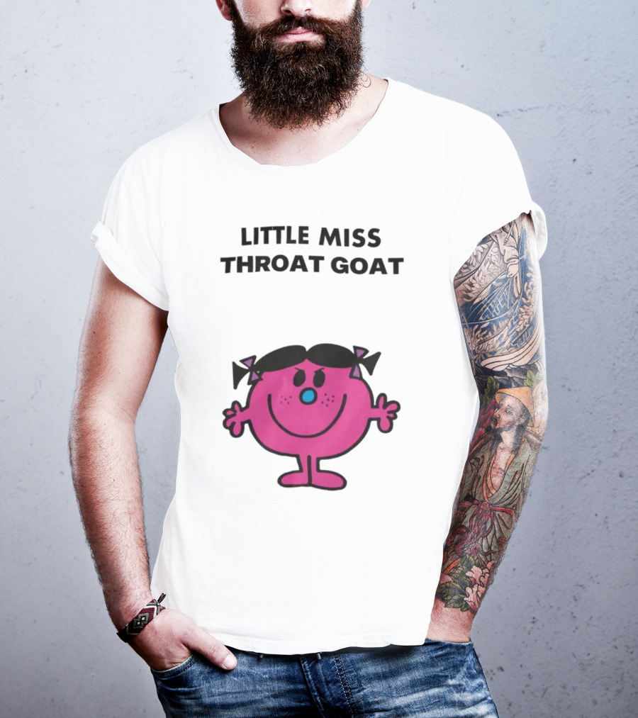 Little Miss Throat Goat Mr. Men T-Shirt