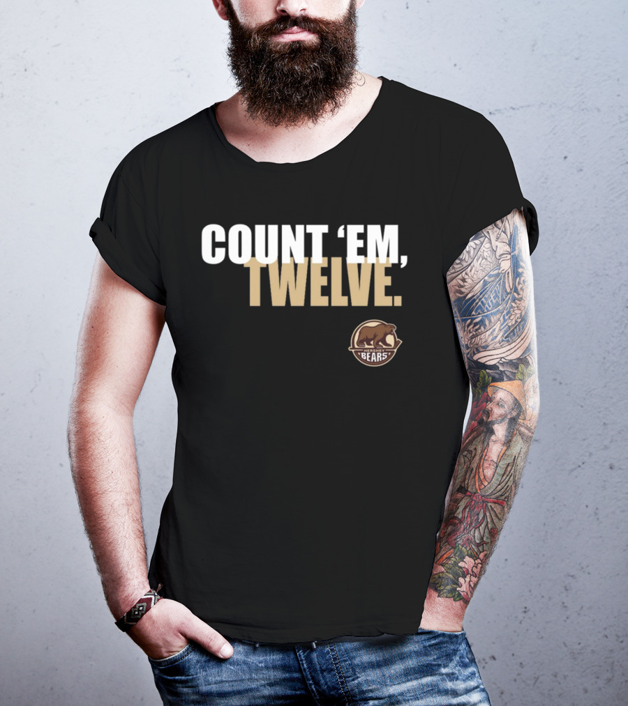 COUNT 'EM TWELVE Hershey Bears T-Shirt