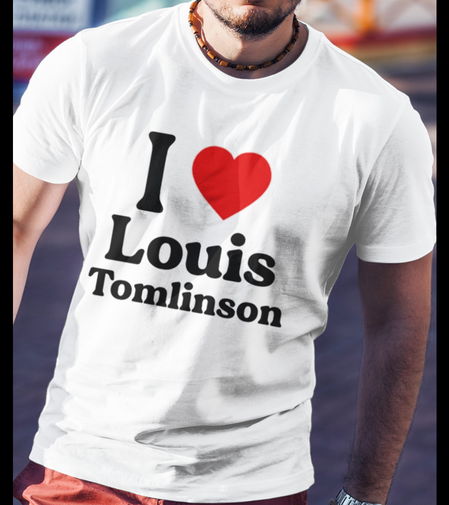 I Love Heart Louis Tomlinson T-Shirt