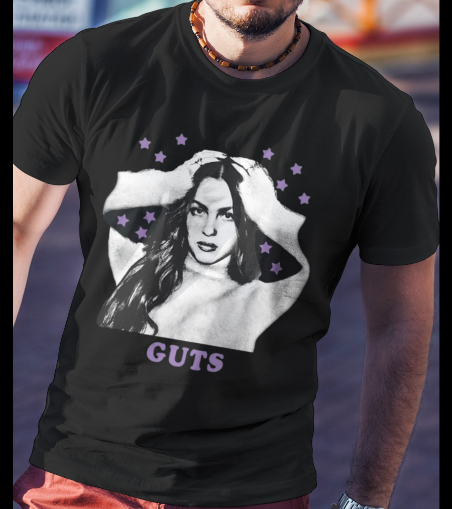 Guts Olivia Rodrigo New Stars T-Shirt