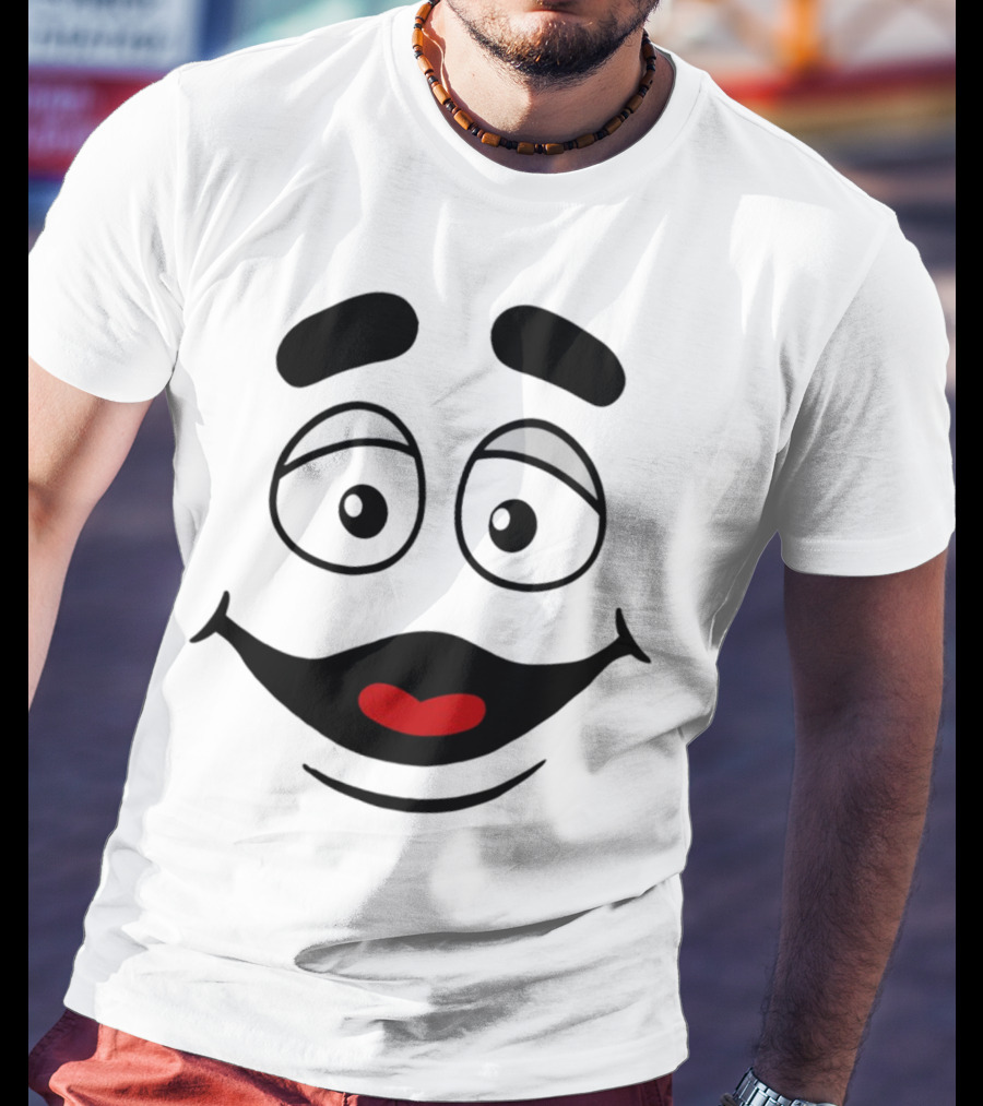 Goldenarchesunlimited Grimace Face Character Expression T-Shirt