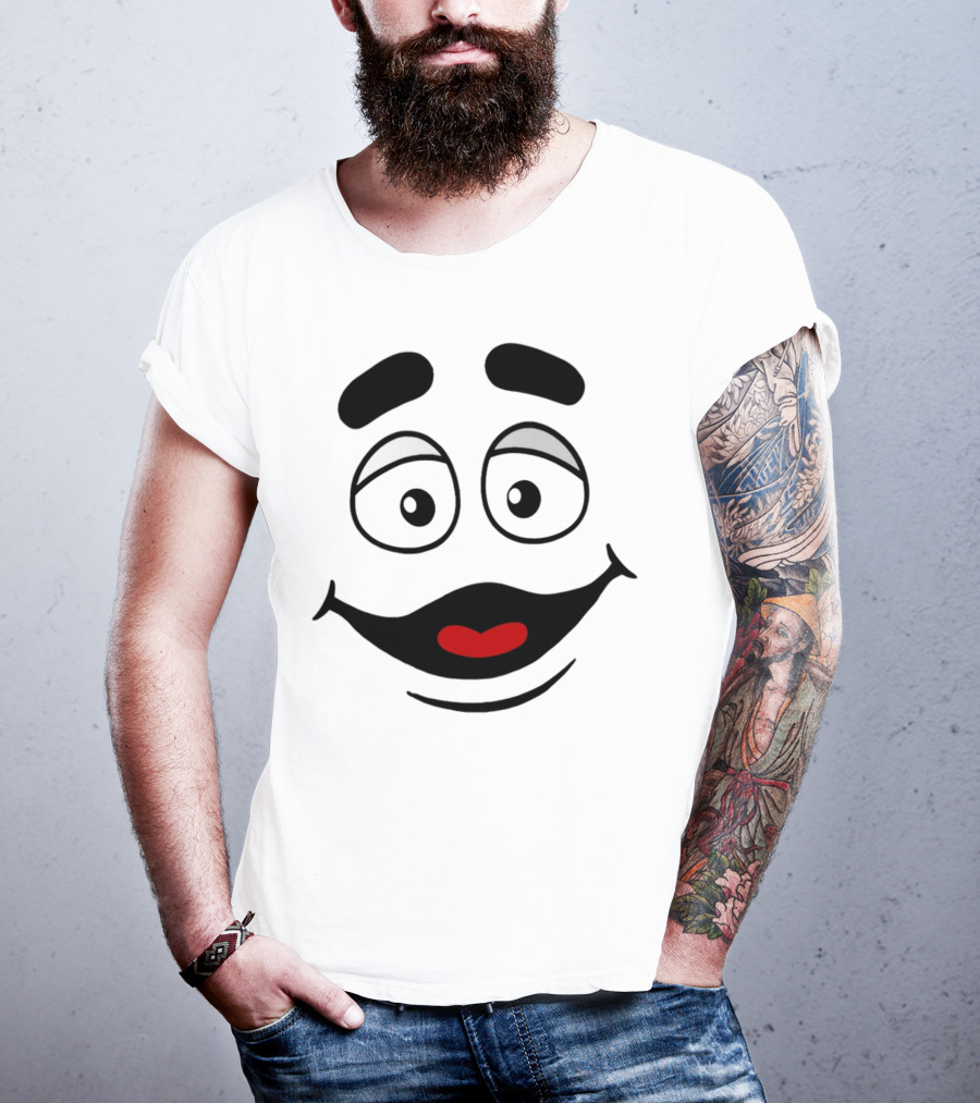 Goldenarchesunlimited Grimace Face Character Expression T-Shirt