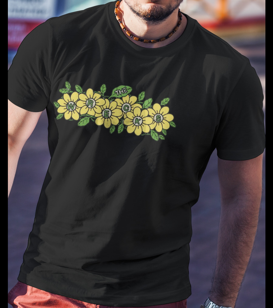 The Wrecks Yellow Floral T-Shirt