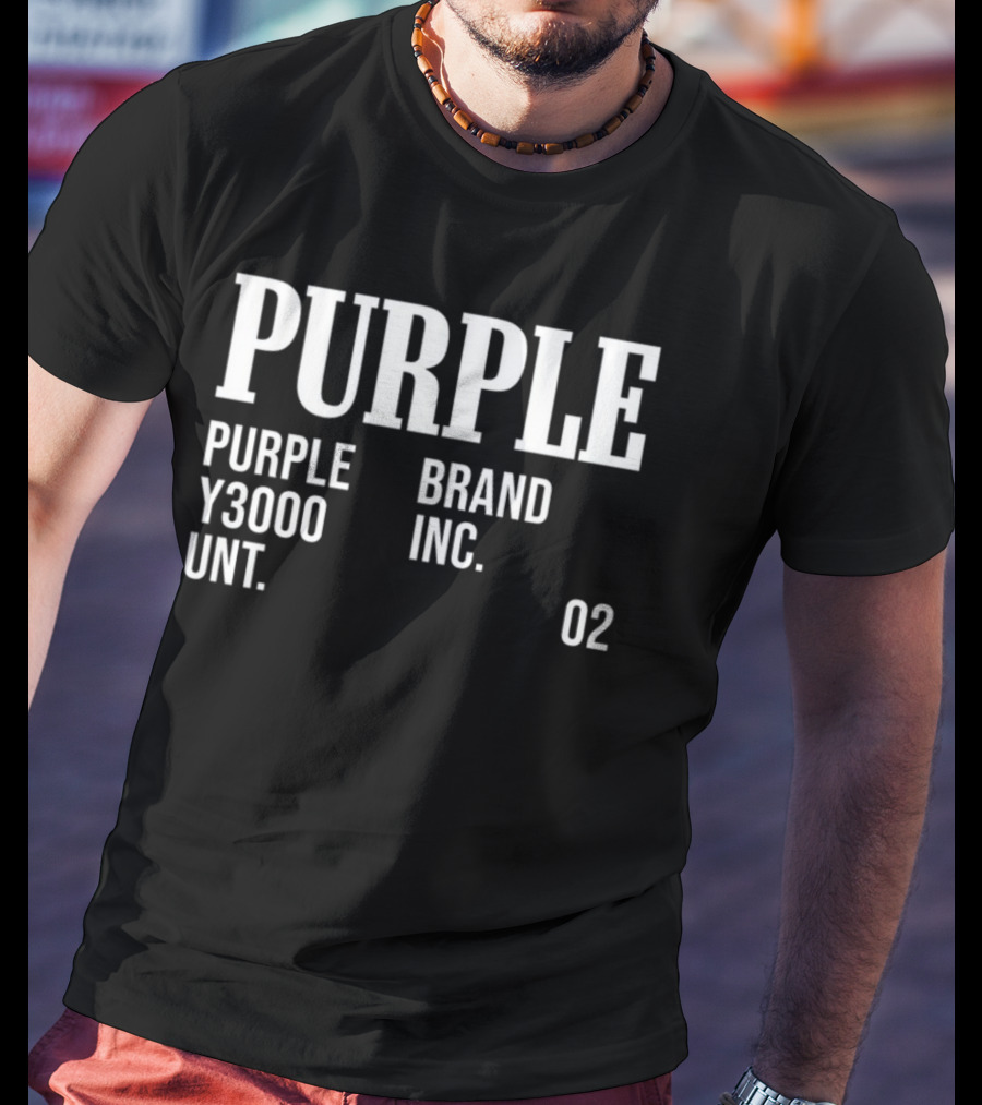 Cristina Pache Purple Y3000 Brand Inc Unt 02 T-Shirt