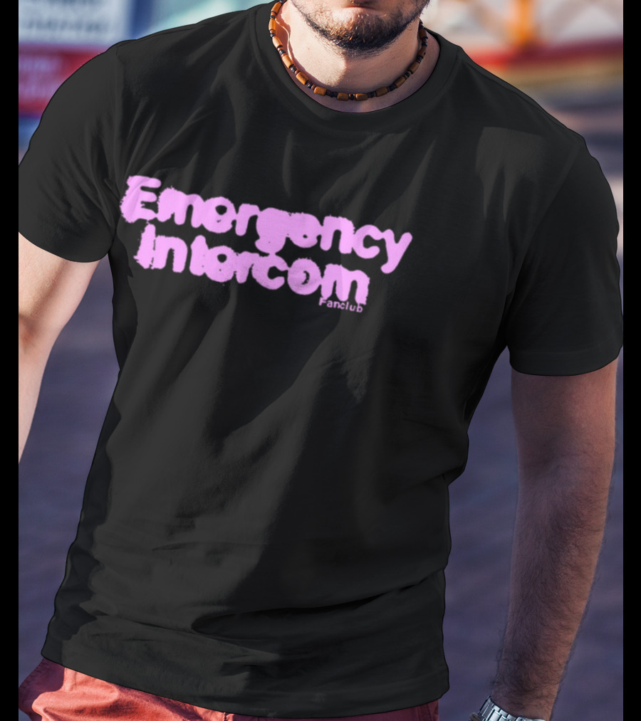 Emergency Intercom Fanclub Pink T-Shirt