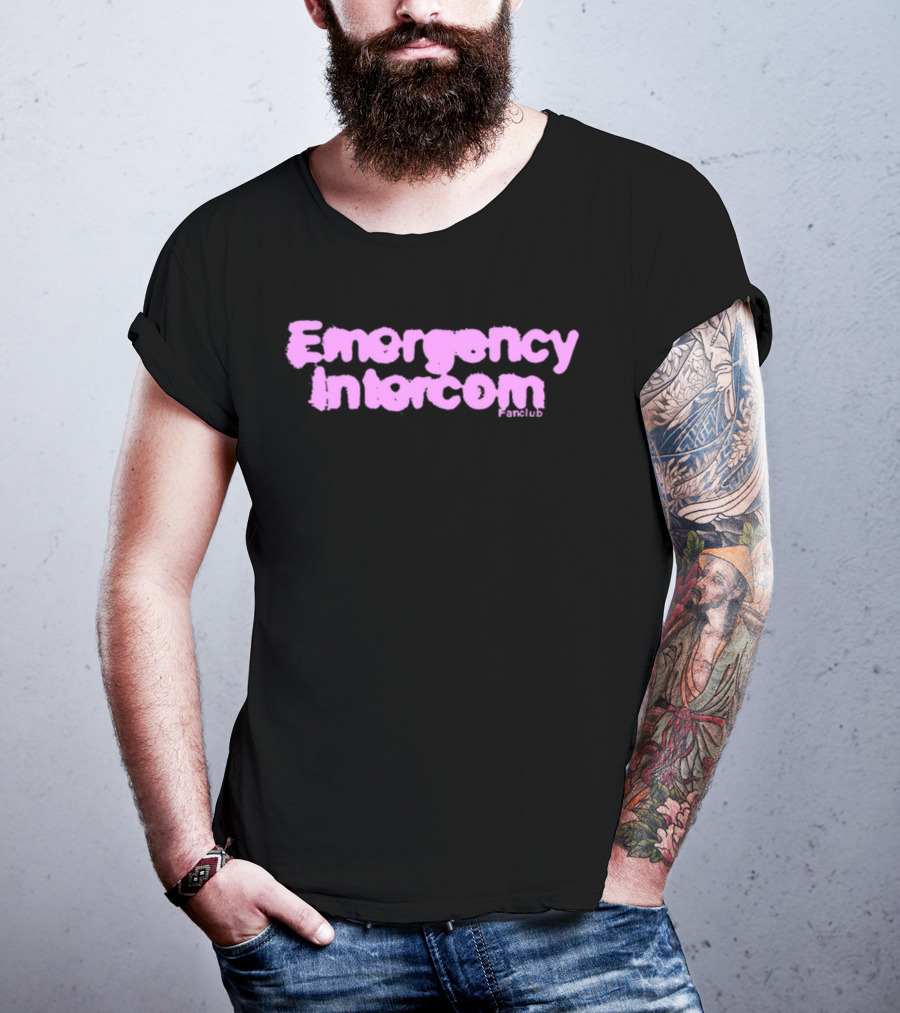Emergency Intercom Fanclub Pink T-Shirt