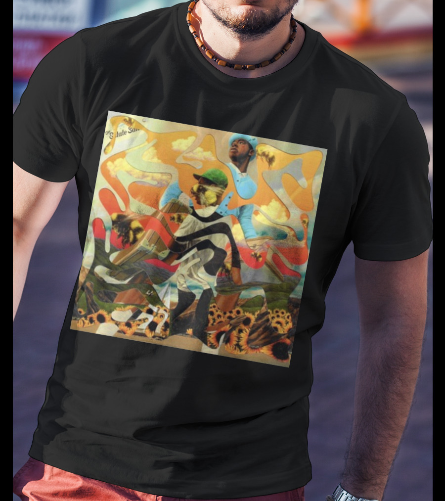 Call Me If You Get Lost Estate Sale Flower Boy Album Art Puzzle T-Shirt