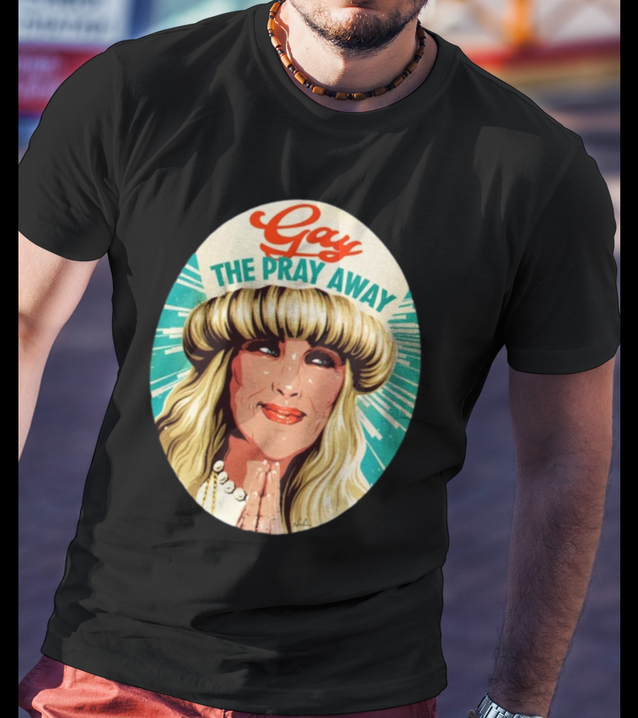 Nordacious Gay The Pray Away Divine Iconic Image T-Shirt