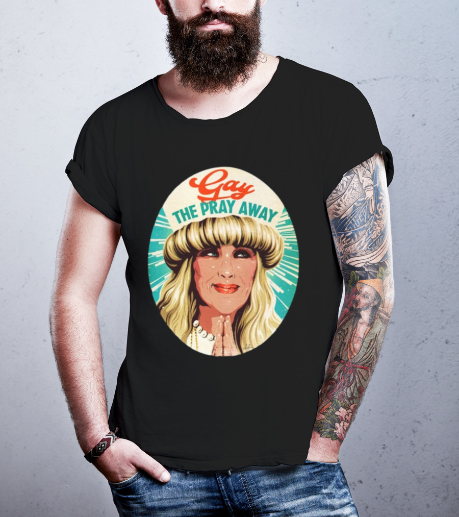 Nordacious Gay The Pray Away Divine Iconic Image T-Shirt