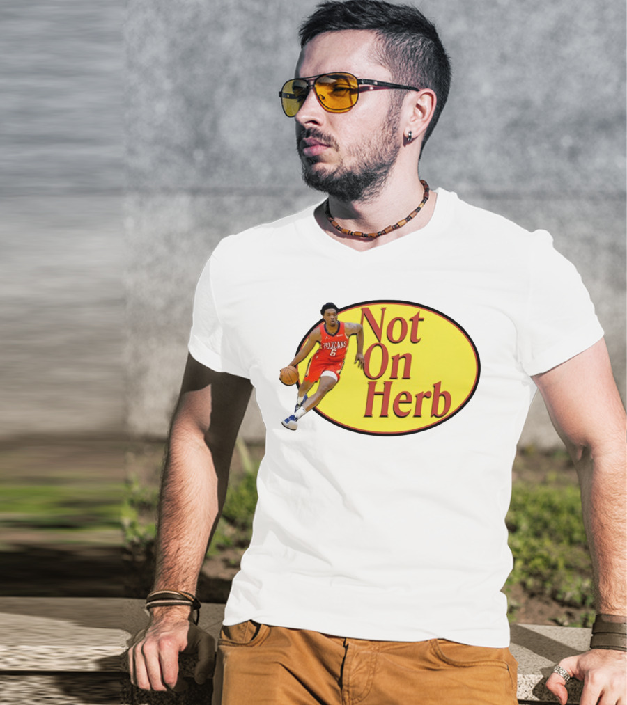Herb Jones Not On Herb Pelicans Basketball T-Shirt