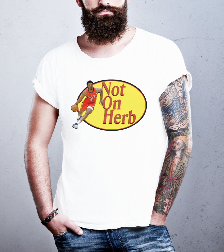 Herb Jones Not On Herb Pelicans Basketball T-Shirt