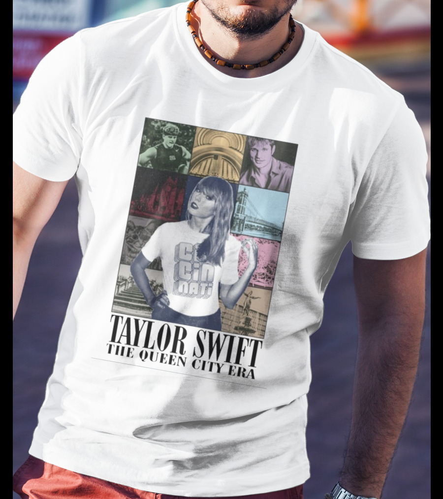 Taylor Swift Cincinnati The Queen City Era T-Shirt